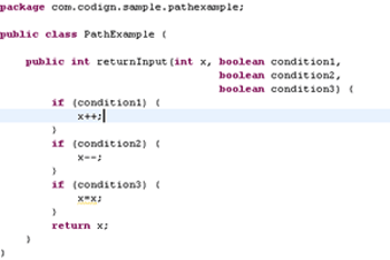 code sample